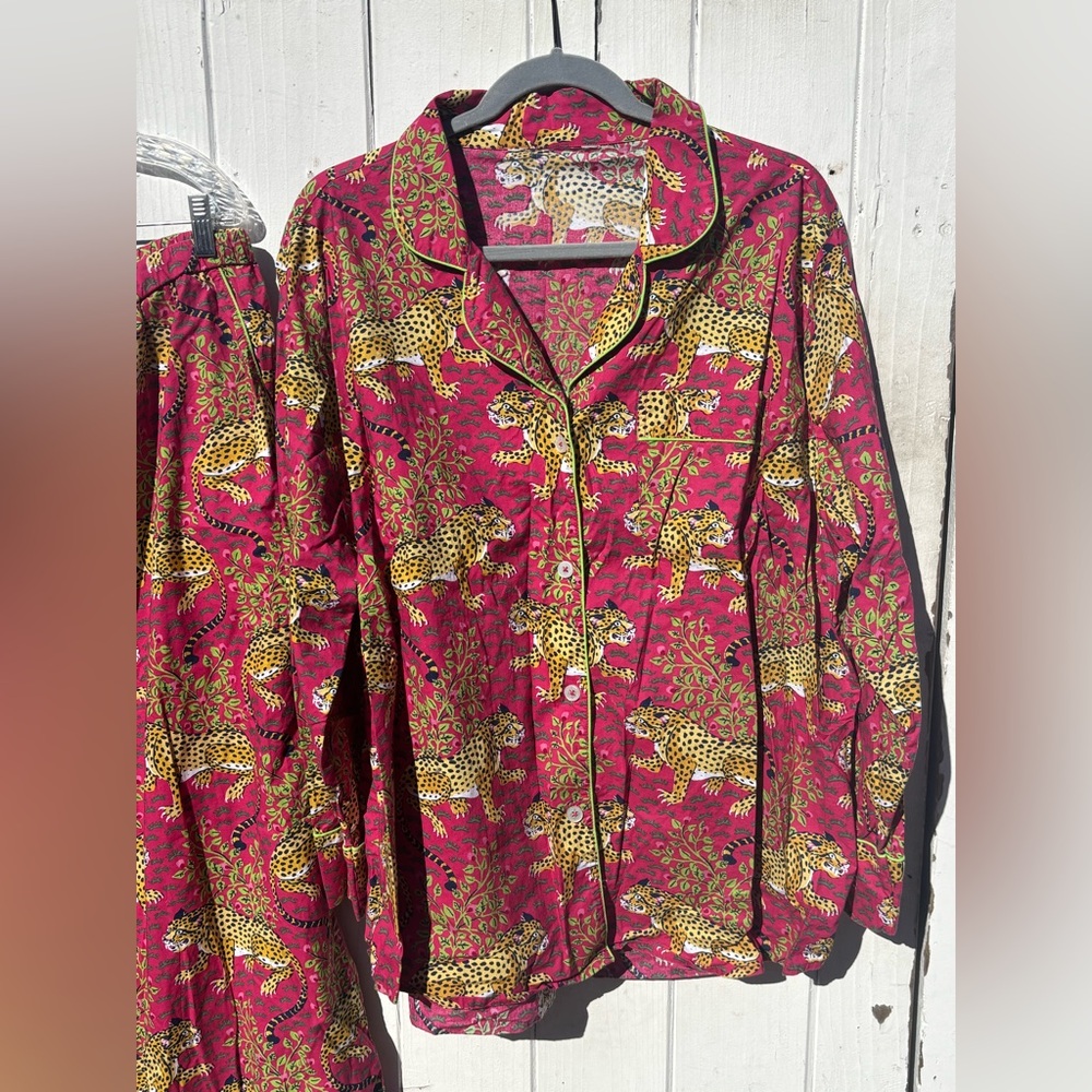 Printfresh Bagheera Long Printed Pajama Set - Picture 4 of 12